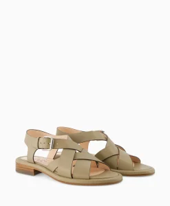 Agl Sandaal Zonder Hak Alison Multi Khaki