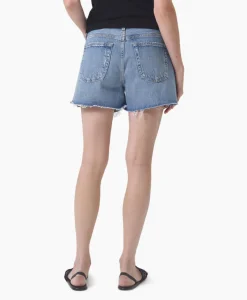 Agolde Korte Broek Parker Long Blauw