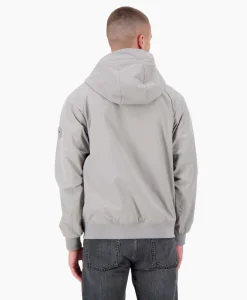 Airforce Jack Hooded Four-Fay Stretch Grijs