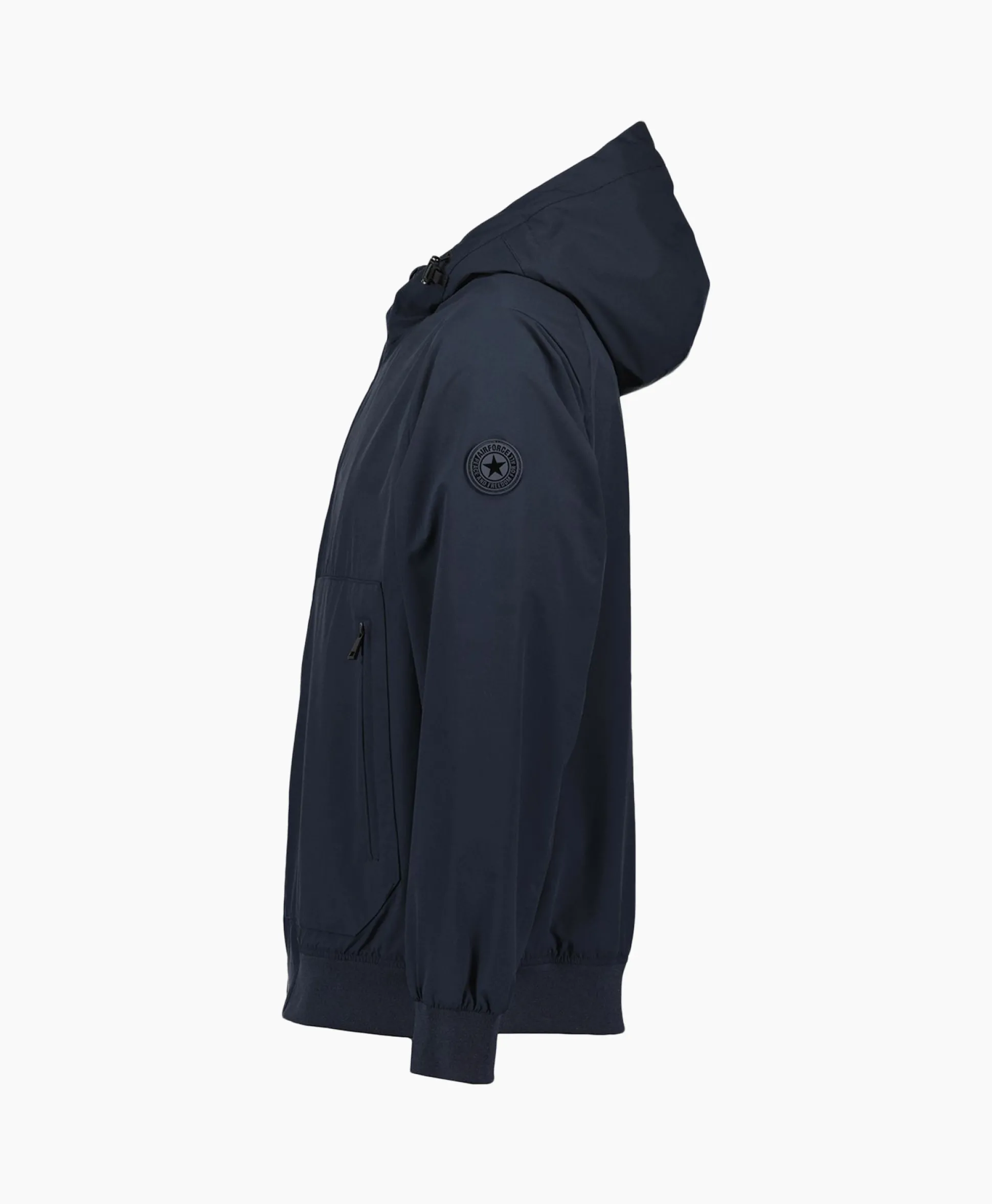Airforce Jack Hooded Four-Way Stretch Donker Blauw
