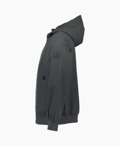 Airforce Jack Hooded Four-Fay Stretch Donker Grijs