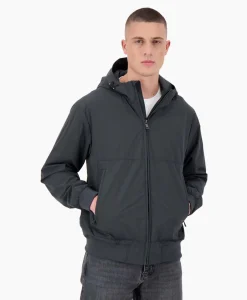 Airforce Jack Hooded Four-Fay Stretch Donker Grijs