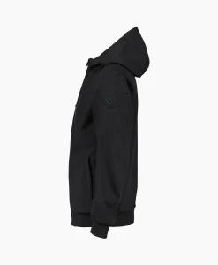 Airforce Softshell Jas Hooded Zwart