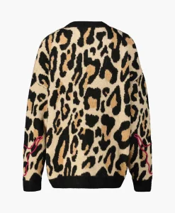 Alix The Label Pullover Knitted Jaguar Bruin