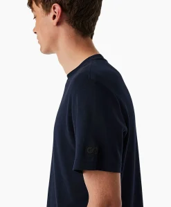 Alpha Tauri T-Shirt Korte Mouw Jopin Donker Blauw