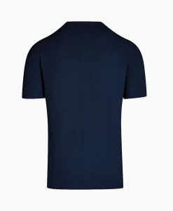 Alpha Tauri T-Shirt Korte Mouw Fosos Donker Blauw