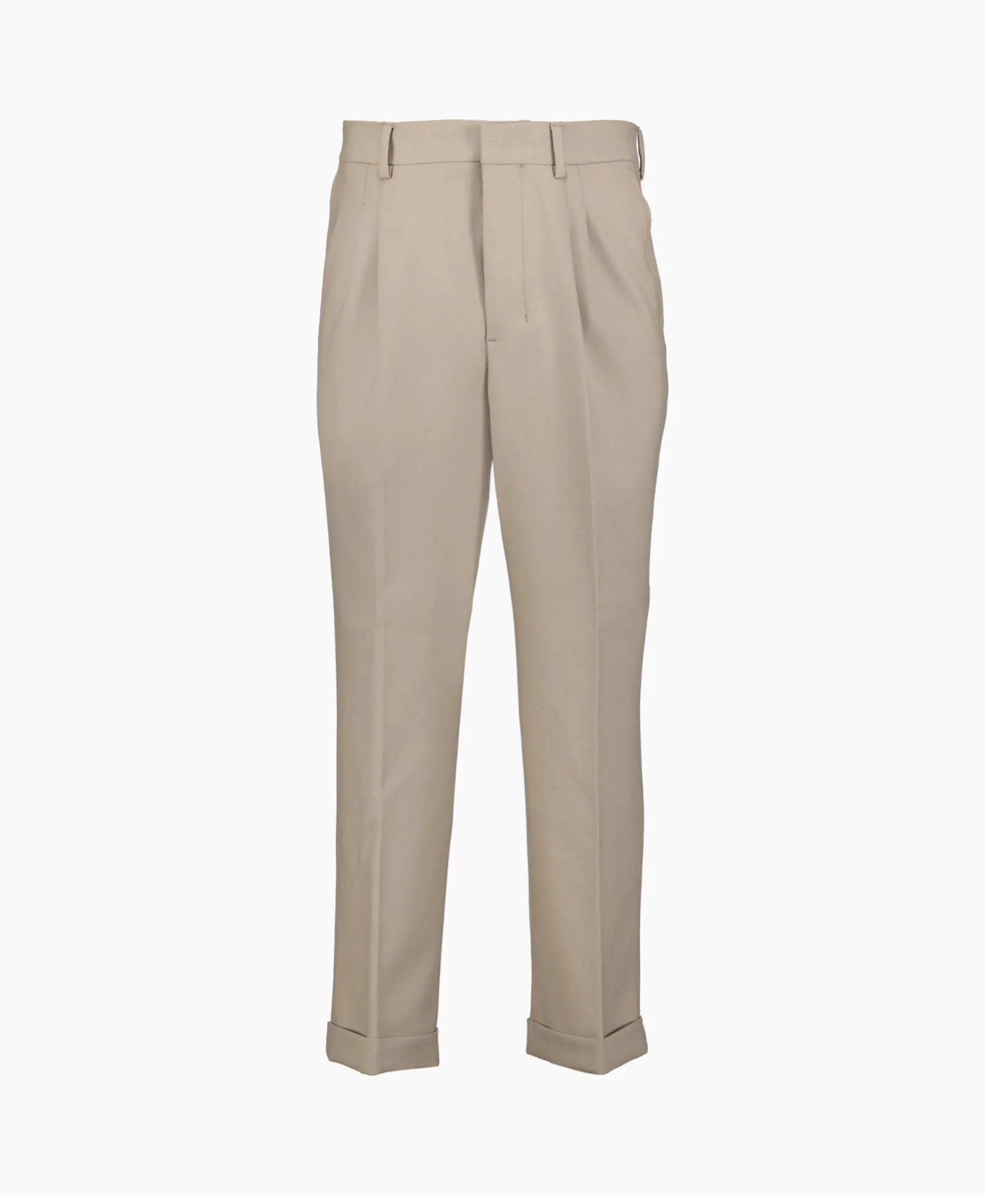 Ami Paris Broek Carott Fit Taupe