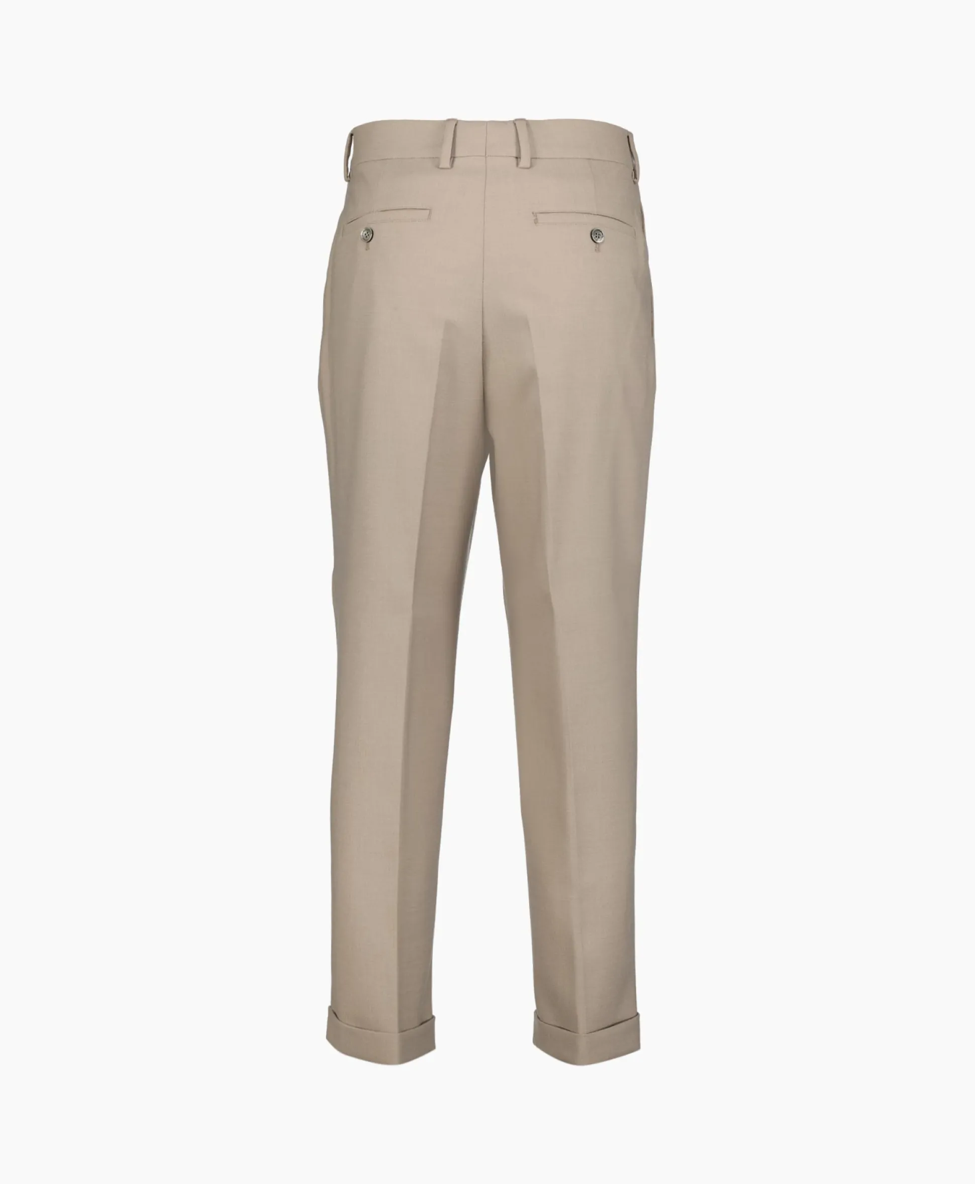Ami Paris Broek Carott Fit Taupe