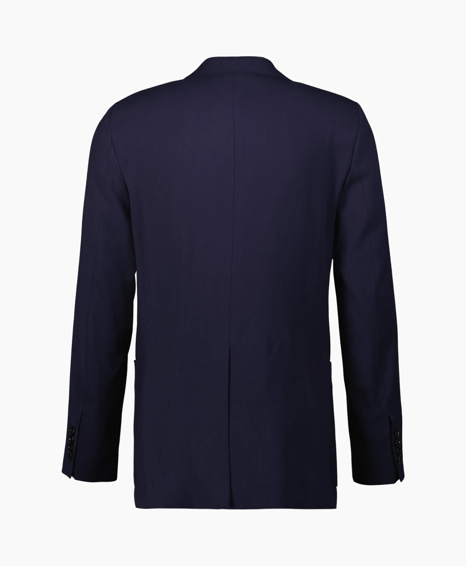 Ami Paris Jack Two Buttons Wool Viscose Twill Donker Blauw