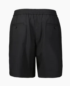 Ami Paris Korte Broek Elasticated Waist Zwart