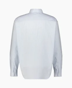Ami Paris Overhemd Boxy Fit Licht Blauw