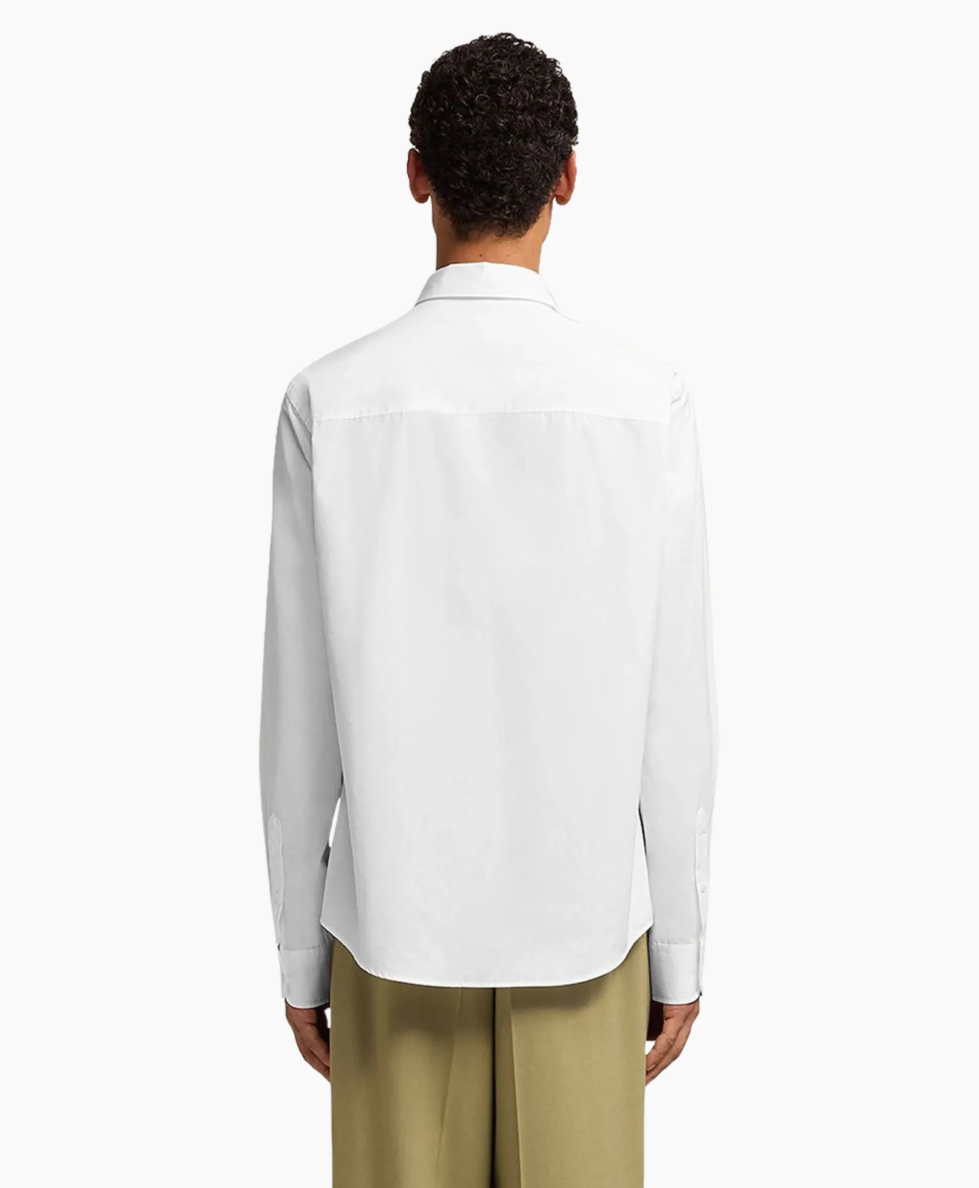 Ami Paris Overhemd Classic Off White