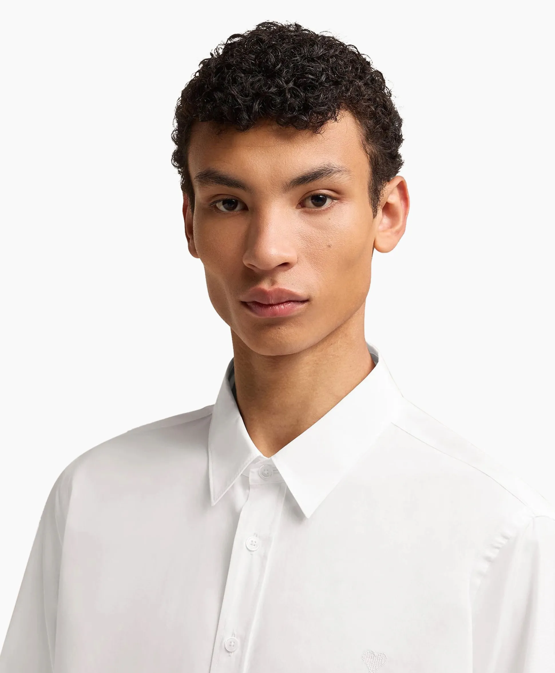 Ami Paris Overhemd Classic Off White