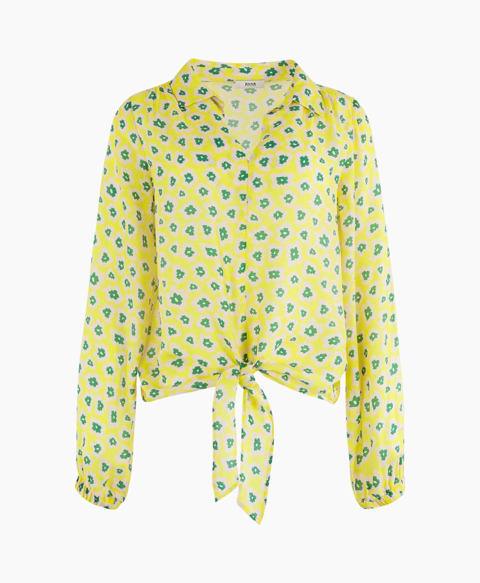 Anna Van Toor Blouse 43A05-03377 Licht Groen