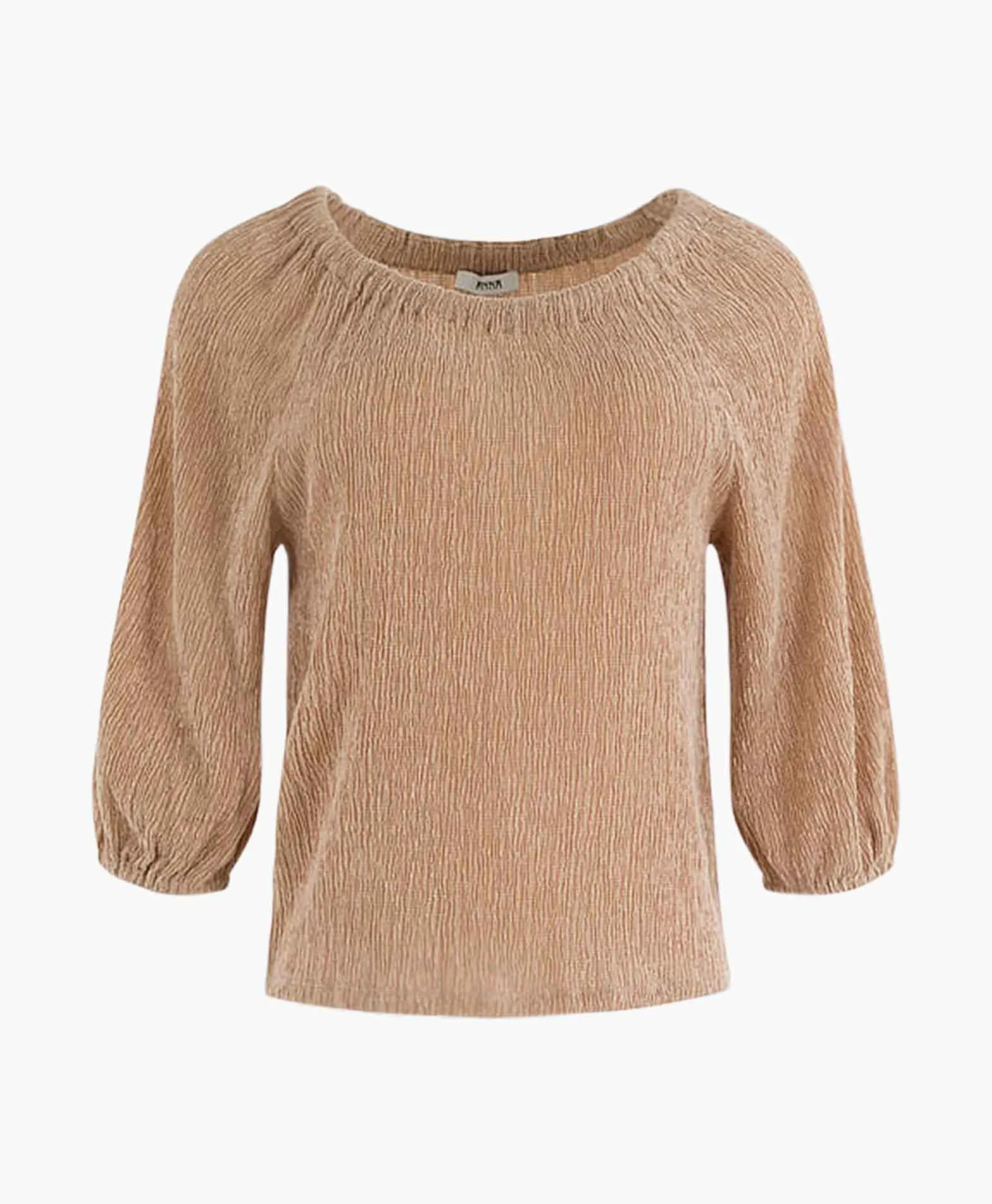 Anna Van Toor Blouse 26A05-03373 Zand