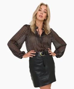 Anna Van Toor Blouse 74A05-03367 Zwart
