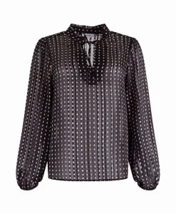 Anna Van Toor Blouse 74A05-03367 Zwart