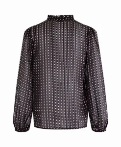 Anna Van Toor Blouse 74A05-03367 Zwart