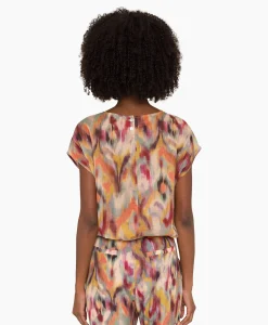 Anna Van Toor Blouse 26A05-03446A Zand