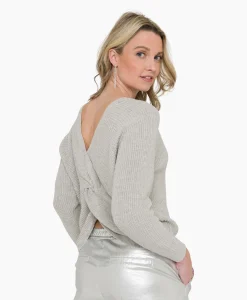 Anna Van Toor Pullover 21A09-02818B Licht Grijs