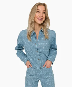 Anna Van Toor Spijkerjas 17A01-02612 Blauw