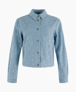 Anna Van Toor Spijkerjas 17A01-02612 Blauw