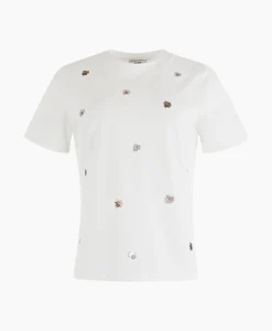 Anna Van Toor T-Shirt Korte Mouw 08A04-03629 Off White