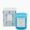 Anna+Nina Kaars Artists And Muses Scented Candle Blauw