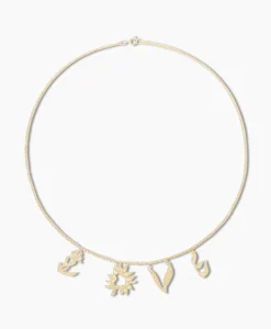 Anna+Nina Ketting Bonfire Choker Goud