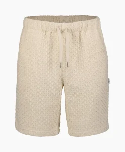 Arte Antwerp Korte Broek Jacquard Croche Off White