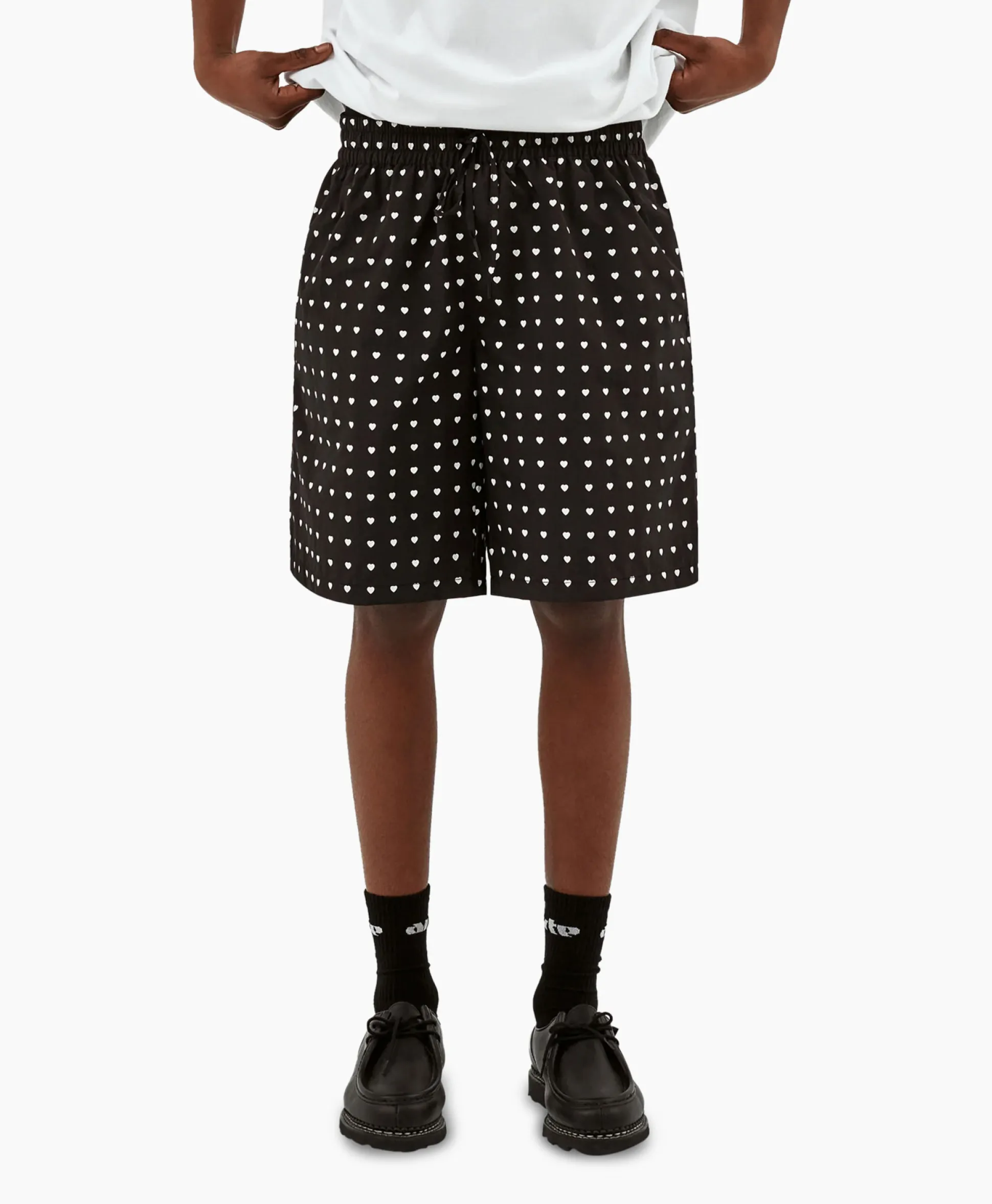 Arte Antwerp Korte Broek Heat Print Zwart