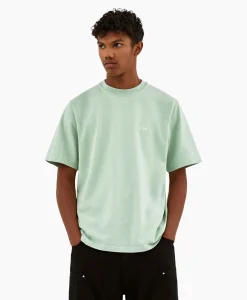 Arte Antwerp T-Shirt Korte Mouw Circle Runner Back Print Groen