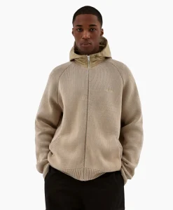 Arte Antwerp Vest Nylon Hood Off White