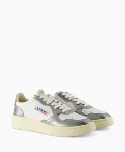 Autry Sneaker Medalist Low Wom. Zilver