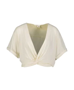 Ba&Sh T-Shirt Korte Mouw Denali Ecru