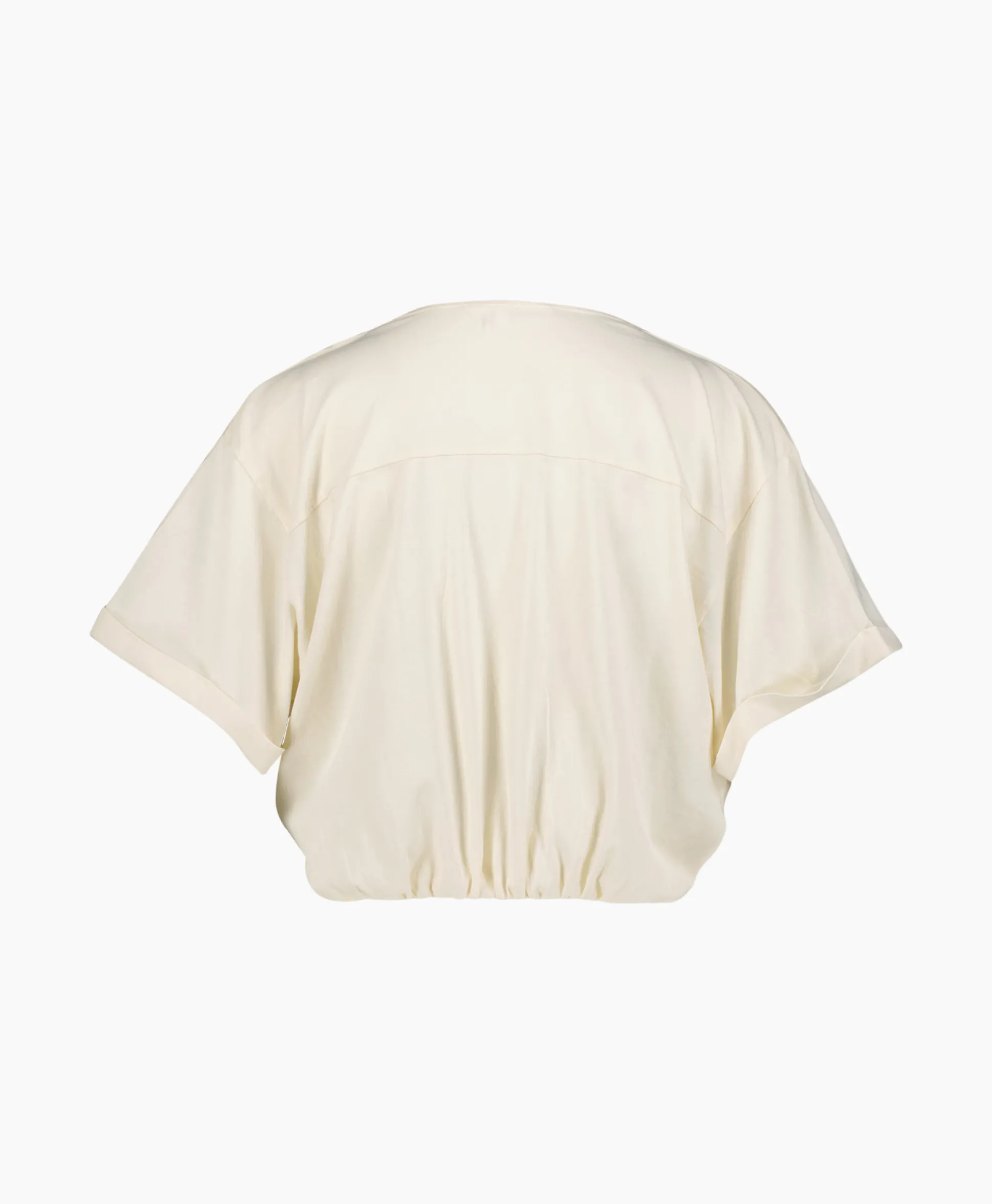 Ba&Sh T-Shirt Korte Mouw Denali Ecru