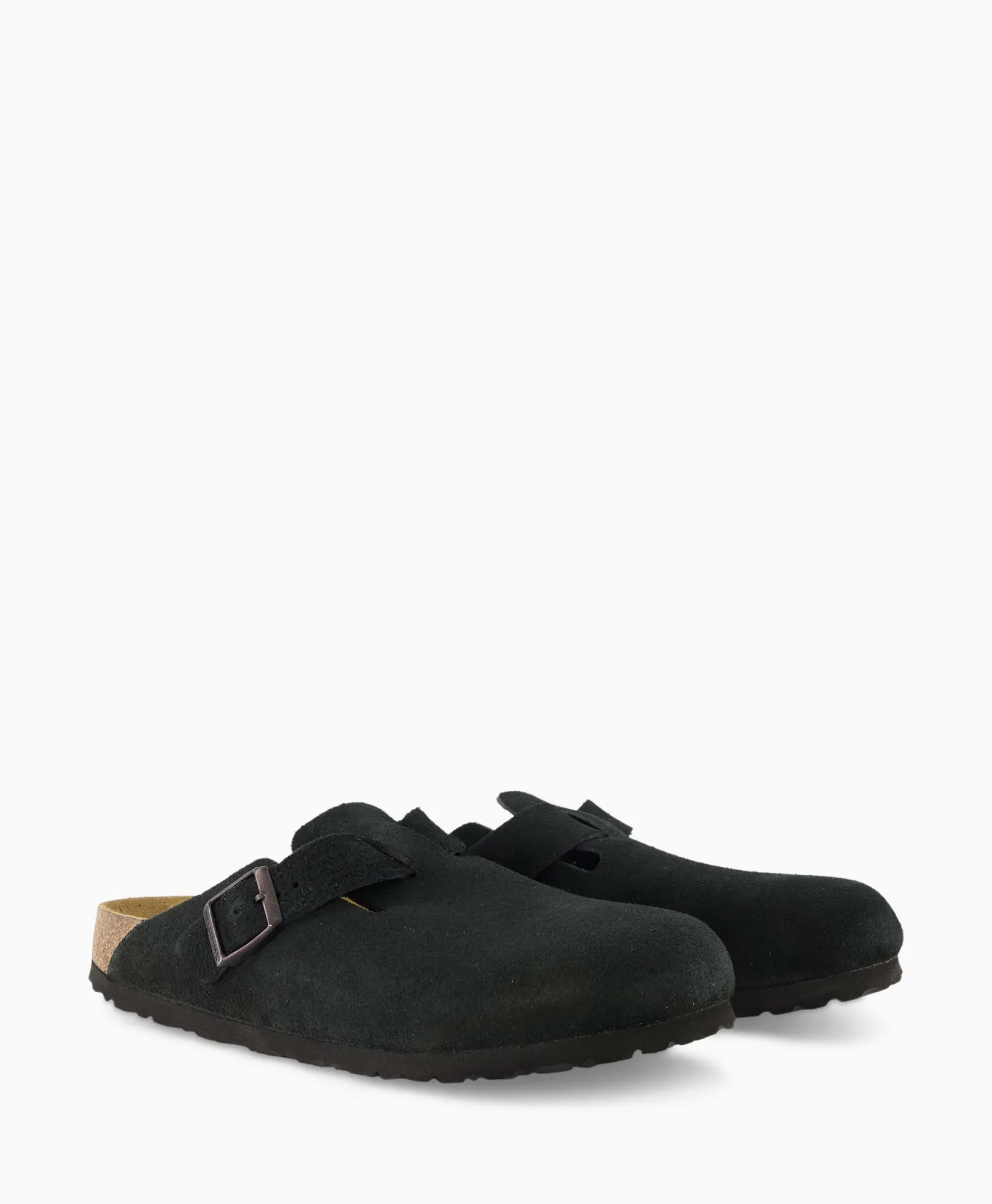 Birkenstock Instapper Boston Sfb Zwart