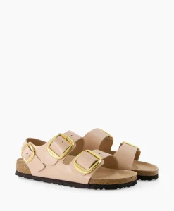 Birkenstock Sandaal Zonder Hak Milano Beige