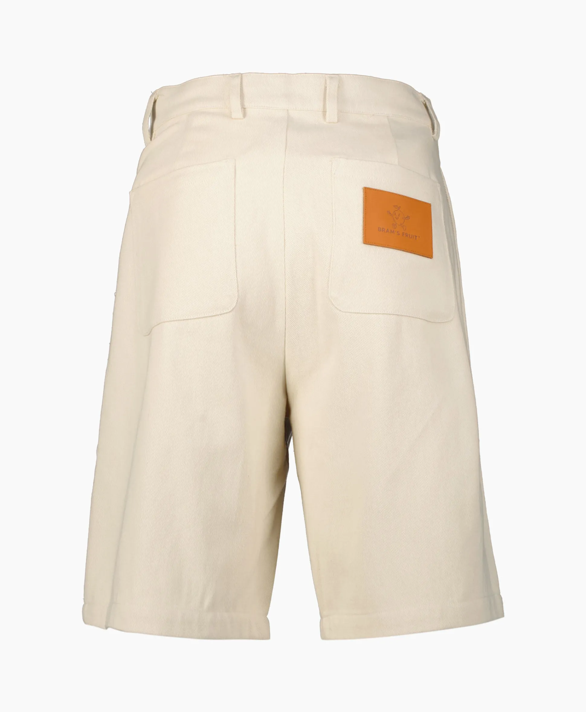 Bram's Fruit Korte Broek Twill Shorts Beige