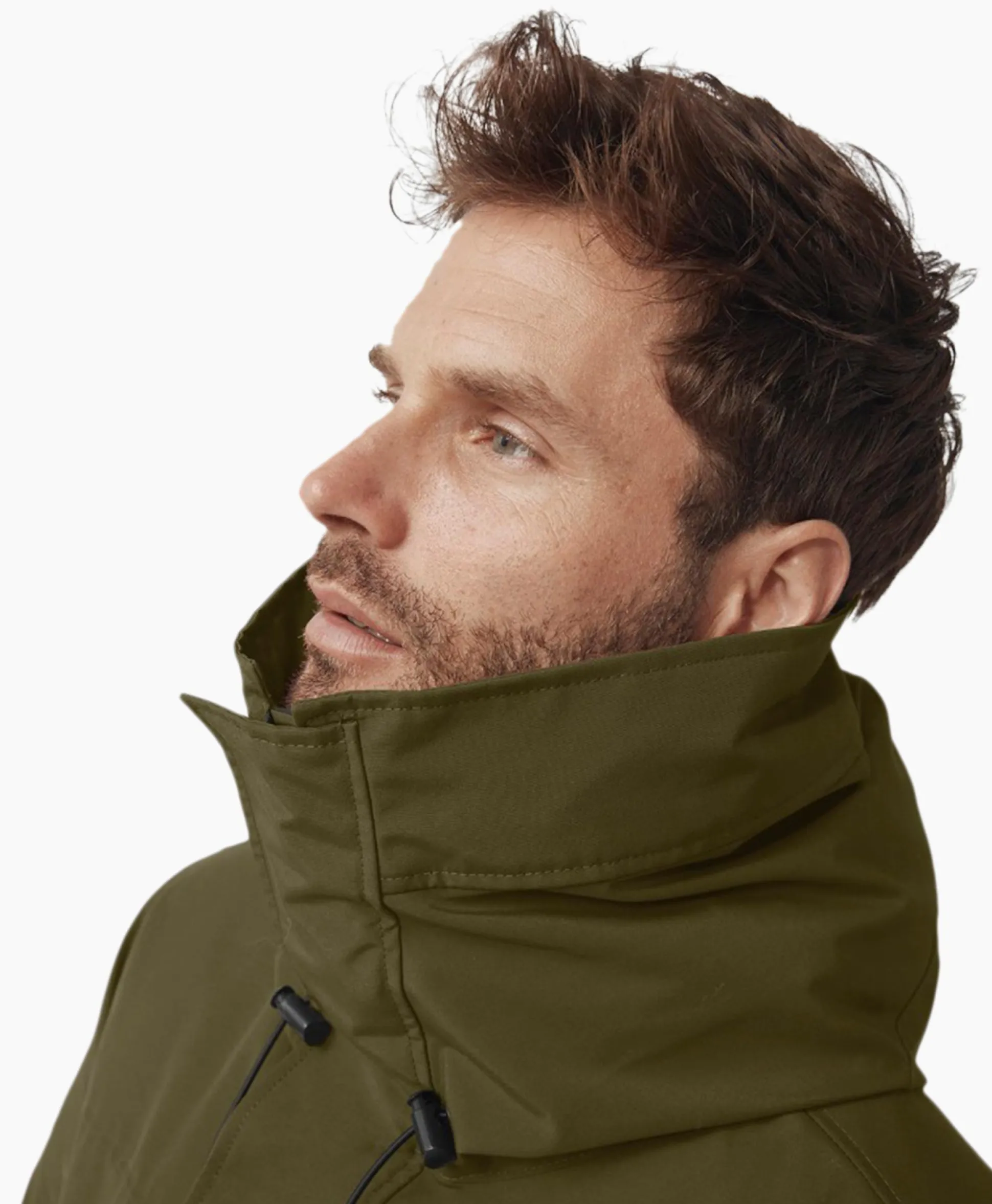 Canada Goose Gewatteerde Jas Langford Parka Donker Groen