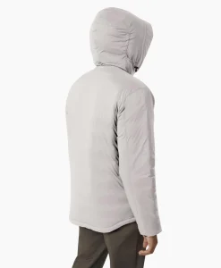 Canada Goose Gewatteerde Jas Lodge Hoody Grijs