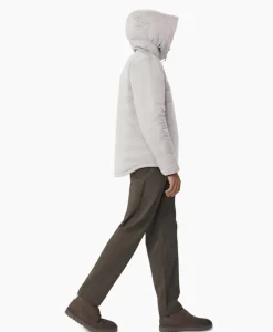 Canada Goose Gewatteerde Jas Lodge Hoody Grijs