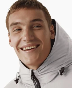 Canada Goose Gewatteerde Jas Lodge Hoody Grijs