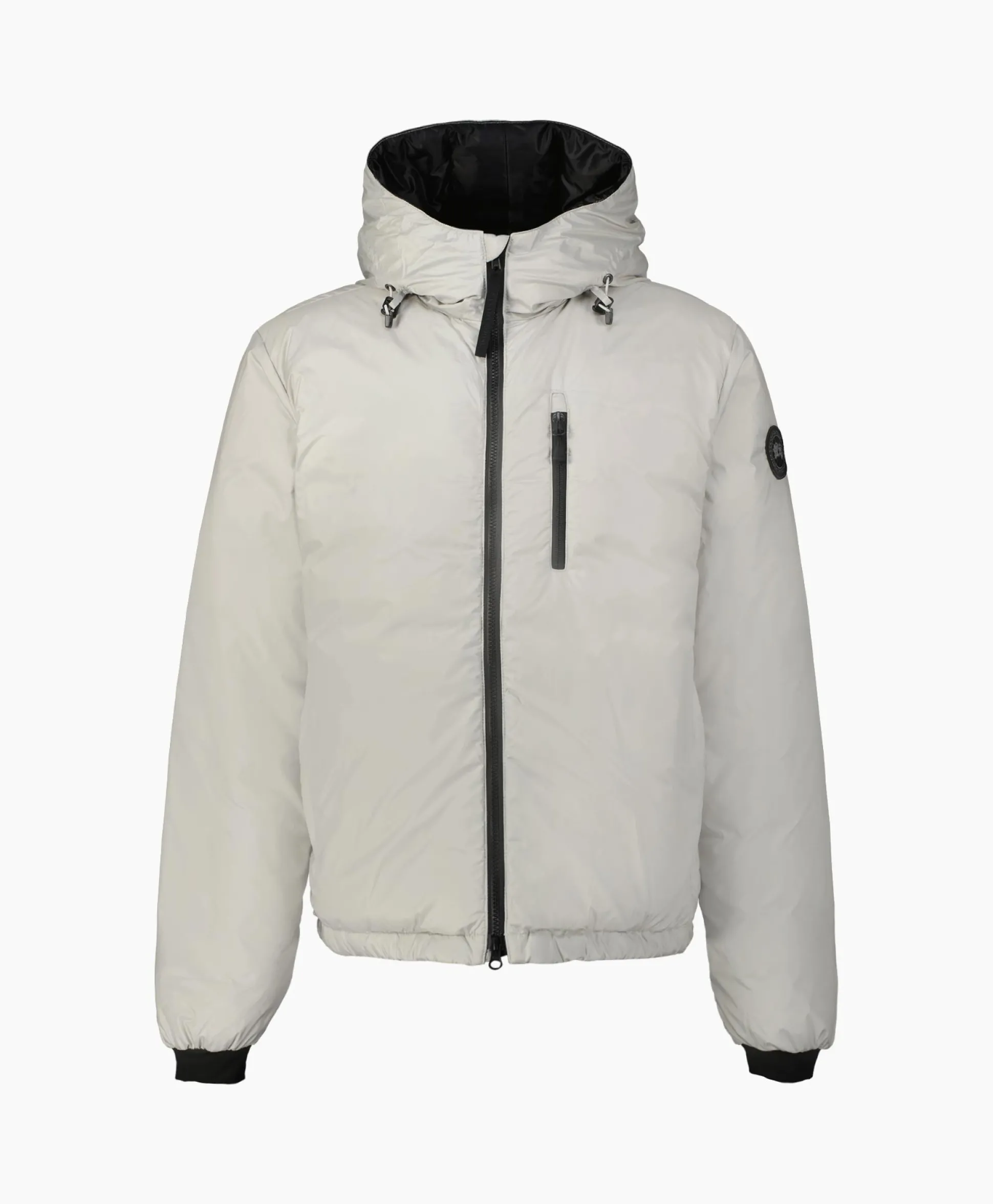 Canada Goose Gewatteerde Jas Lodge Hoody Grijs