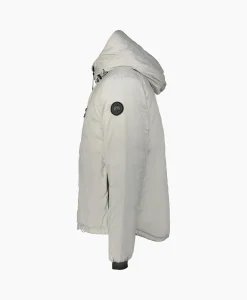 Canada Goose Gewatteerde Jas Lodge Hoody Grijs