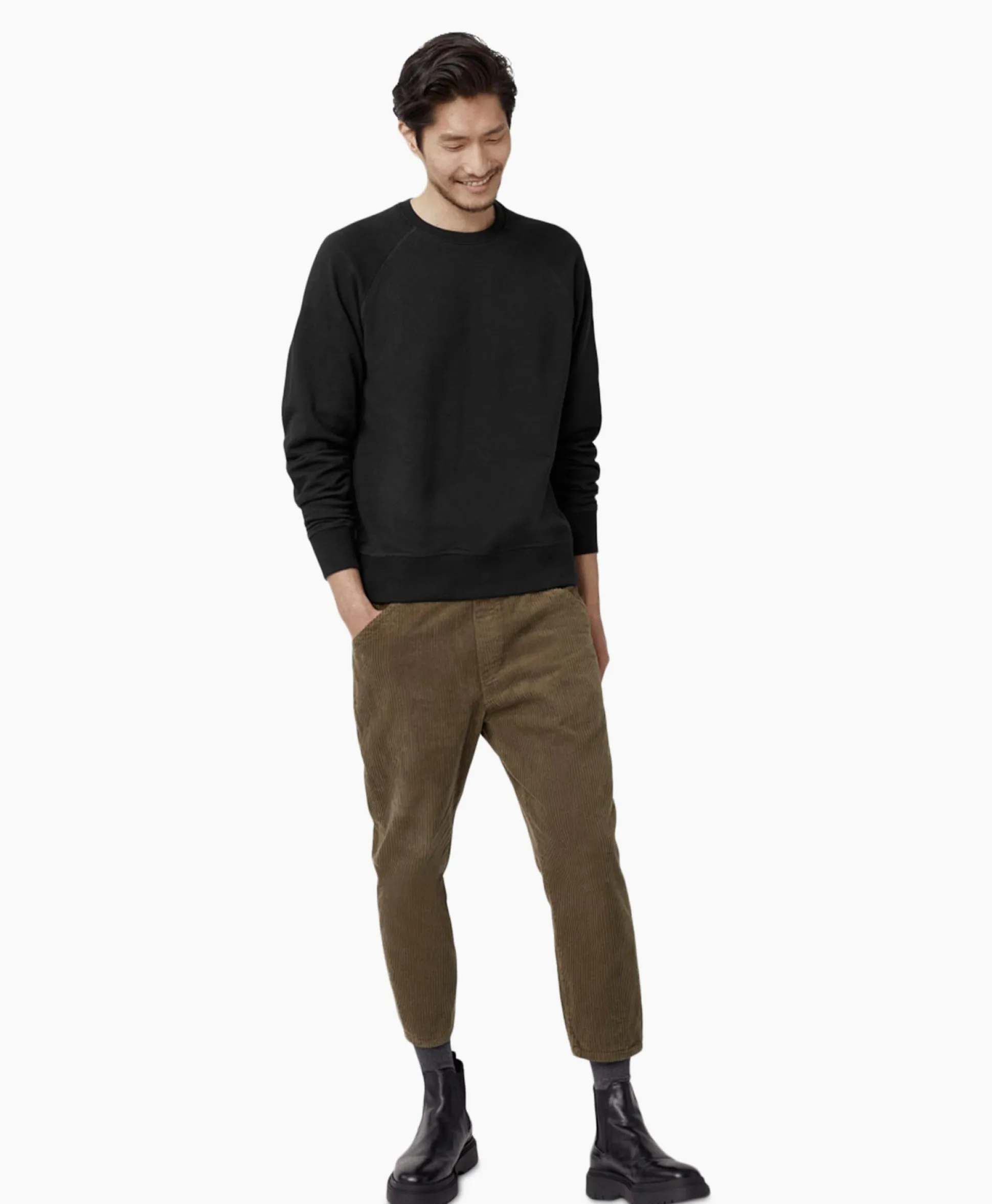 Canada Goose Sweater Huron Men's Crewneck Zwart