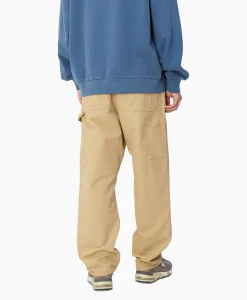 Carhartt Wip Cargobroek Single Knee Beige