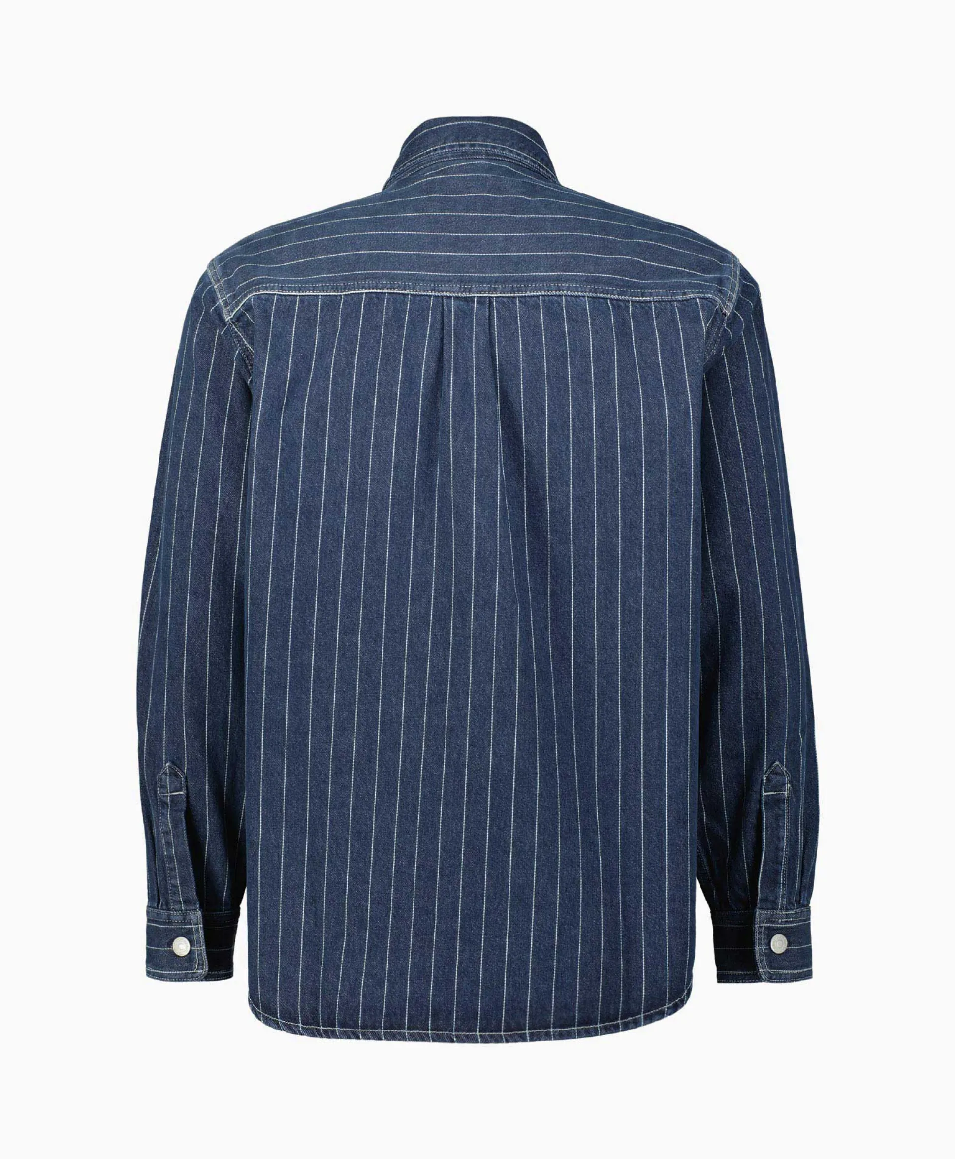 Carhartt Wip Overshirt Orlean Donker Blauw