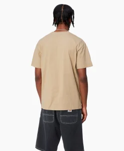 Carhartt Wip T-Shirt Korte Mouw S/S Chase Beige