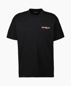 Carhartt Wip T-Shirt S/S Ink Bleed Organic Cotton Zwart